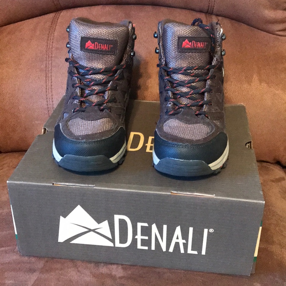 Denali Boys hiking boots.
